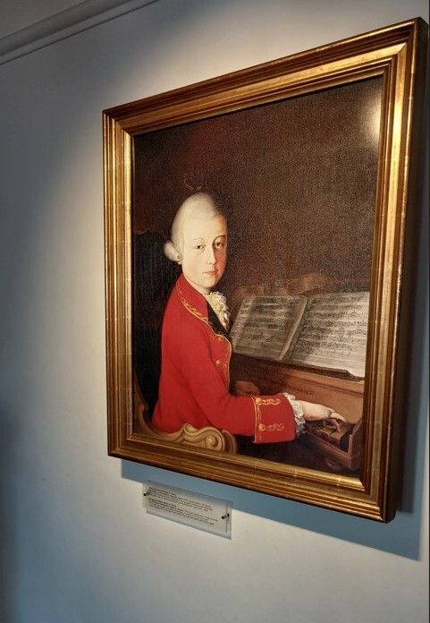 Πορτρέτο του Μότσαρτ σε νεαρή ηλικία.