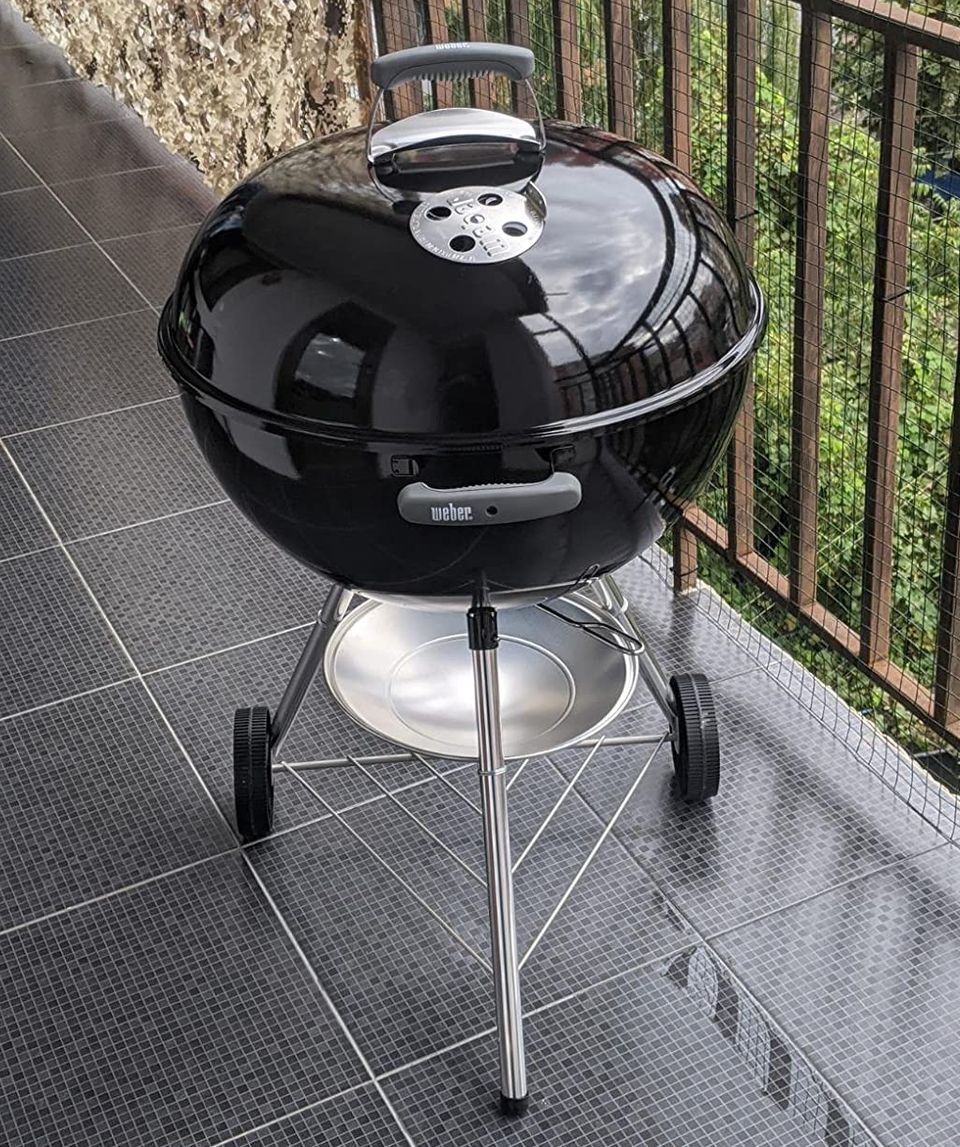 A compact and affordable Weber grill with tons of five-star-ratings on Amazon
