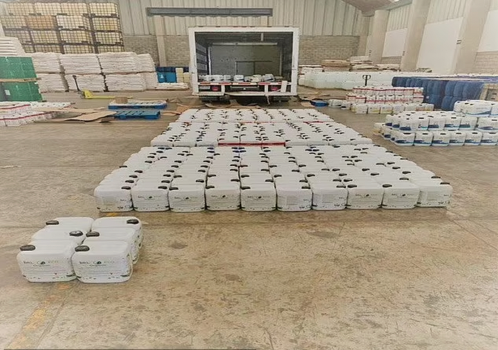 Authorities seized half a ton of fentanyl, which is 50 to 100 times more potent than heroin.