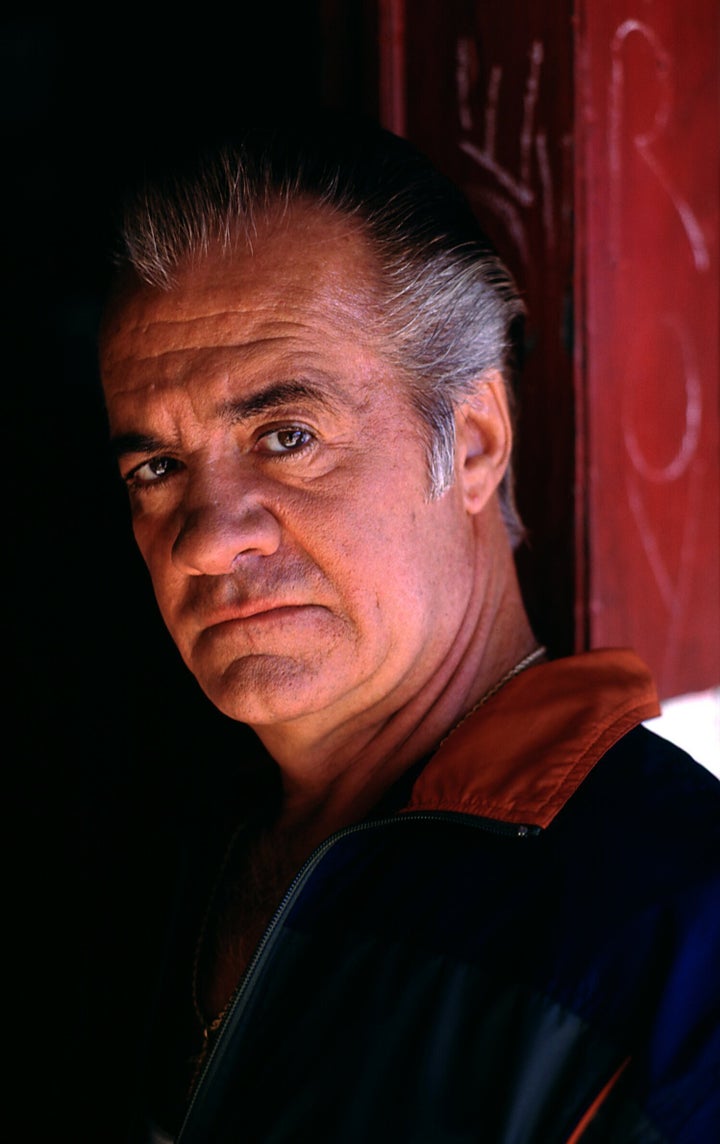 Tony in character as Paulie “Walnuts” Gualtieri