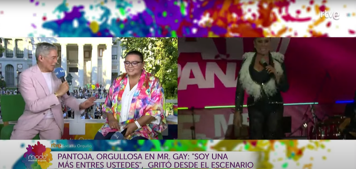 Boris Izaguirre pregunta a María del Monte sobre Isabel Pantoja.