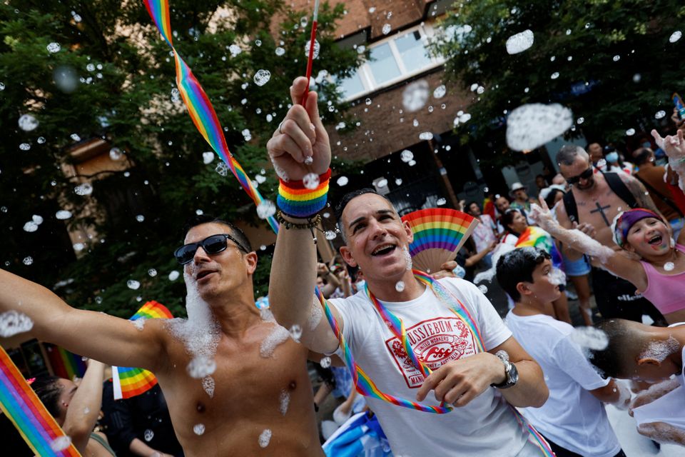 Manifestación del Orgullo 2022 en Madrid