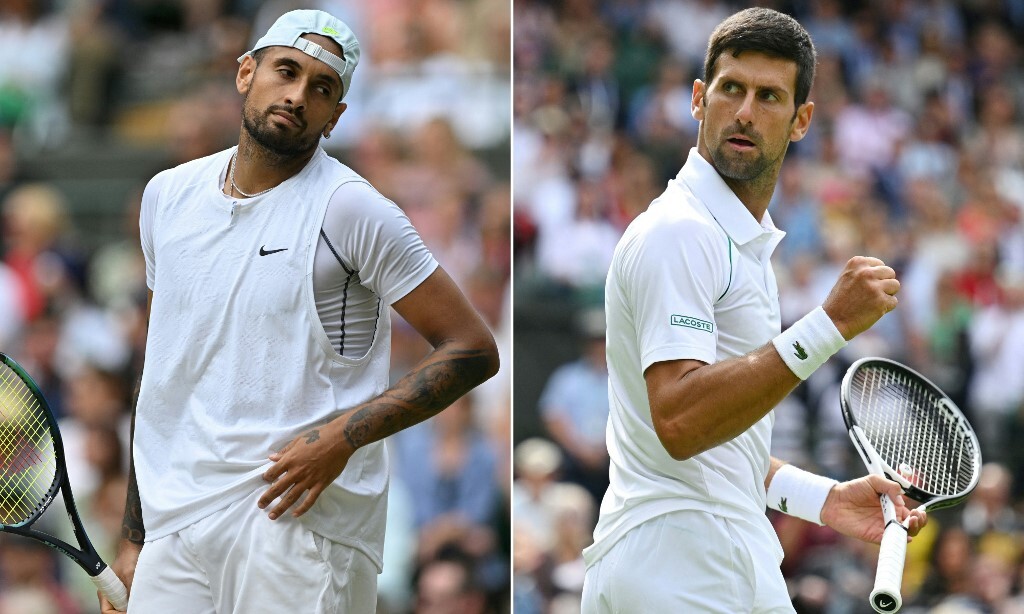 Avant leur finale à Wimbledon, Djokovic et Kyrgios mettent en scène leur réconciliation