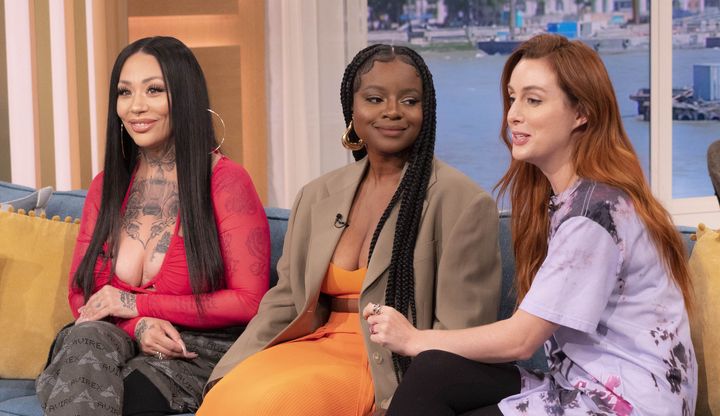 Sugababes during an appearance on This Morning last month