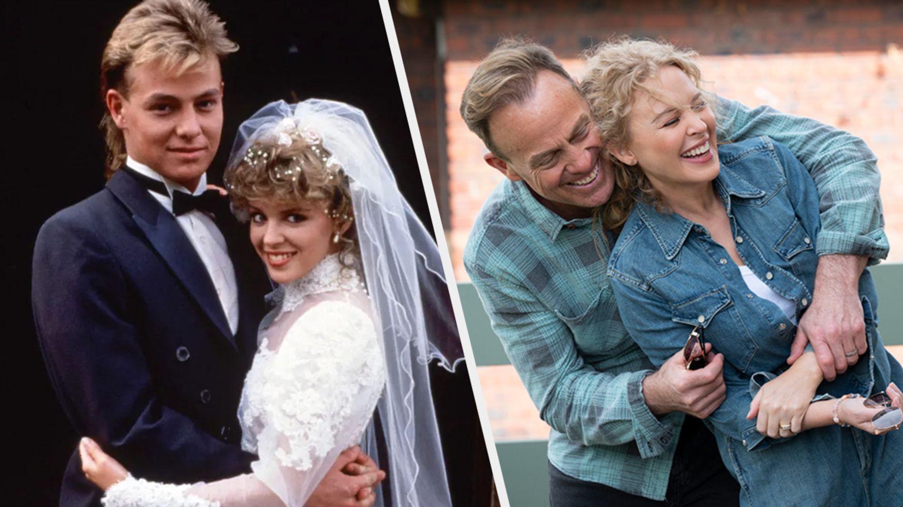 Kylie Minogue And Jason Donovan Share First Look At Neighbours Return