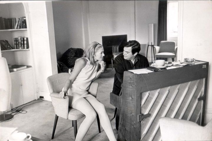 Monty with actor Vanessa Regrave in 1966