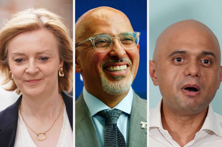 Liz Truss, Nadhim Zahawi and Sajid Javid are among those pledging to slash taxes.