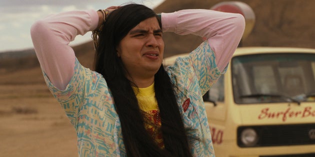 Argyle with the Surfer Boy Pizza truck.