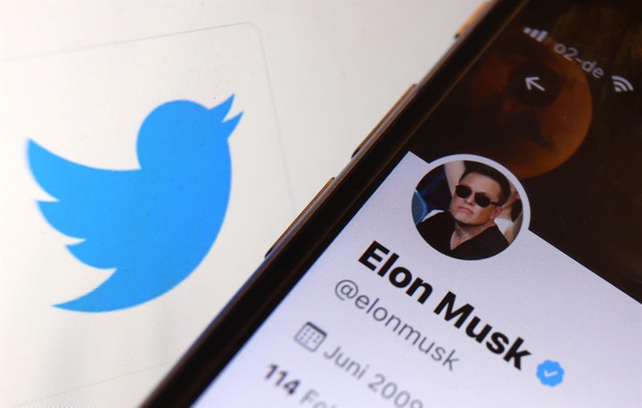La cuenta de Twitter de Elon Musk.