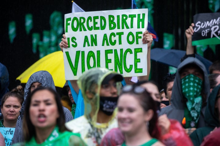 Protesta en favor del aborto en Washington, el pasado 9 de julio.