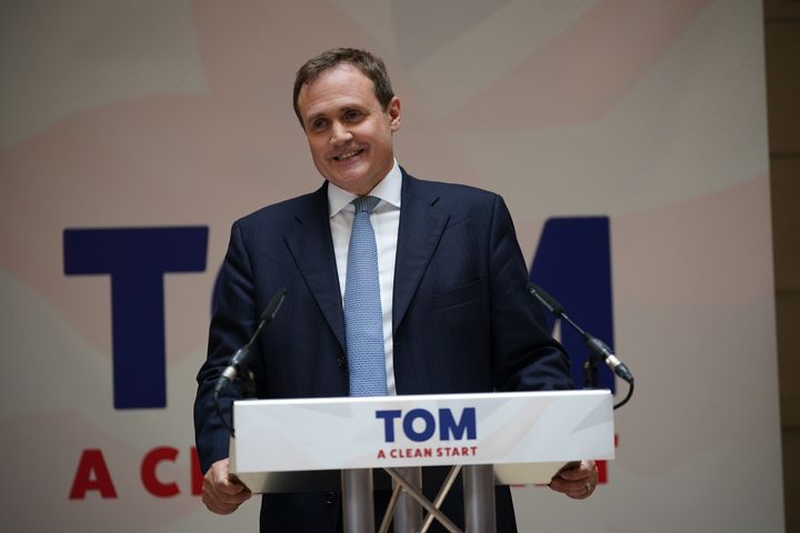 Tom Tugendhat said he had a plan to cut A&E waiting times and the NHS backlog.