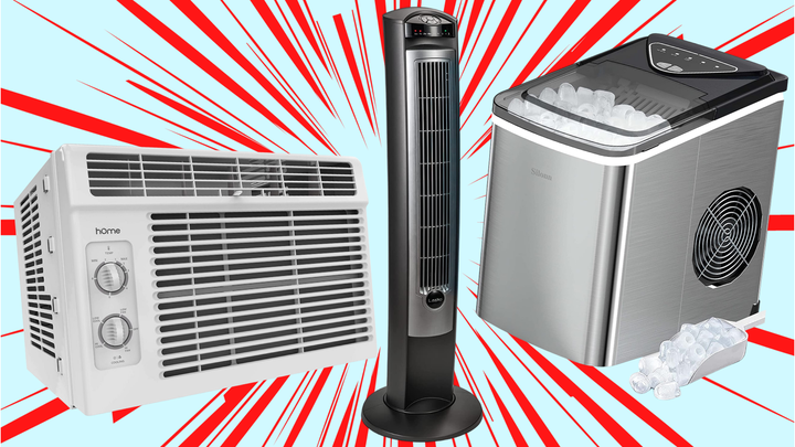 <a href="https://www.amazon.com/hOmeLabs-5000-Window-Mounted-Conditioner/dp/B06WRRZLYB?tag=griffinwynne-20&ascsubtag=62bf269de4b0ffe00a117be4%2C-1%2C-1%2Cd%2C0%2C0%2Chp-fil-am%3D0%2C0%3A0%2C0%2C0%2C0" target="_blank" role="link" data-amazon-link="true" rel="sponsored" class=" js-entry-link cet-external-link" data-vars-item-name="Homelabs window mounted air conditioner" data-vars-item-type="text" data-vars-unit-name="62bf269de4b0ffe00a117be4" data-vars-unit-type="buzz_body" data-vars-target-content-id="https://www.amazon.com/hOmeLabs-5000-Window-Mounted-Conditioner/dp/B06WRRZLYB?tag=griffinwynne-20&ascsubtag=62bf269de4b0ffe00a117be4%2C-1%2C-1%2Cd%2C0%2C0%2Chp-fil-am%3D0%2C0%3A0%2C0%2C0%2C0" data-vars-target-content-type="url" data-vars-type="web_external_link" data-vars-subunit-name="article_body" data-vars-subunit-type="component" data-vars-position-in-subunit="0">Homelabs window mounted air conditioner</a>, <a href="https://www.amazon.com/Lasko-T42951-Portable-Oscillating-13x13x42-5/dp/B000RL3UJA?tag=griffinwynne-20&ascsubtag=62bf269de4b0ffe00a117be4%2C-1%2C-1%2Cd%2C0%2C0%2Chp-fil-am%3D0%2C0%3A0%2C0%2C0%2C0" target="_blank" role="link" data-amazon-link="true" rel="sponsored" class=" js-entry-link cet-external-link" data-vars-item-name="Lasko tower fan" data-vars-item-type="text" data-vars-unit-name="62bf269de4b0ffe00a117be4" data-vars-unit-type="buzz_body" data-vars-target-content-id="https://www.amazon.com/Lasko-T42951-Portable-Oscillating-13x13x42-5/dp/B000RL3UJA?tag=griffinwynne-20&ascsubtag=62bf269de4b0ffe00a117be4%2C-1%2C-1%2Cd%2C0%2C0%2Chp-fil-am%3D0%2C0%3A0%2C0%2C0%2C0" data-vars-target-content-type="url" data-vars-type="web_external_link" data-vars-subunit-name="article_body" data-vars-subunit-type="component" data-vars-position-in-subunit="1">Lasko tower fan</a> and <a href="https://www.amazon.com/dp/B097S54S27?th=1&tag=griffinwynne-20&ascsubtag=62bf269de4b0ffe00a117be4%2C-1%2C-1%2Cd%2C0%2C0%2Chp-fil-am%3D0%2C0%3A0%2C0%2C0%2C0" target="_blank" role="link" data-amazon-link="true" rel="sponsored" class=" js-entry-link cet-external-link" data-vars-item-name="Silonn countertop ice maker" data-vars-item-type="text" data-vars-unit-name="62bf269de4b0ffe00a117be4" data-vars-unit-type="buzz_body" data-vars-target-content-id="https://www.amazon.com/dp/B097S54S27?th=1&tag=griffinwynne-20&ascsubtag=62bf269de4b0ffe00a117be4%2C-1%2C-1%2Cd%2C0%2C0%2Chp-fil-am%3D0%2C0%3A0%2C0%2C0%2C0" data-vars-target-content-type="url" data-vars-type="web_external_link" data-vars-subunit-name="article_body" data-vars-subunit-type="component" data-vars-position-in-subunit="2">Silonn countertop ice maker</a> to keep you cool this summer.