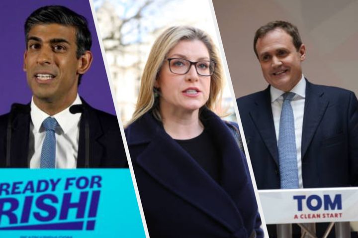 Rishi Sunak, Penny Mordaunt and Tom Tugendhat are just three of the runners in the race to be the next Tory leader and prime minister.