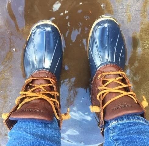 Up to 60% off a pair of Sperry ankle rainboots