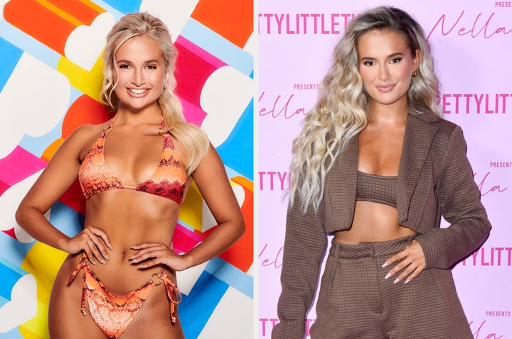 Love Island's Malin Andersson marks National Lingerie Day with