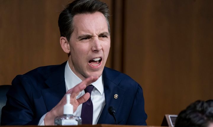 Sen. Josh Hawley (R-Mo.) pushed back on law professor Khiara M. Bridges for talking about “people with the capacity for pregnancy.” 