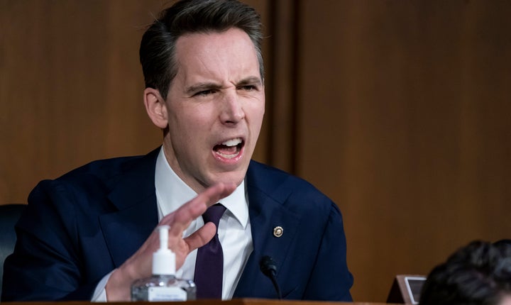 Sen. Josh Hawley (R-Mo.) pushed back on law professor Khiara M. Bridges for talking about “people with the capacity for pregnancy.”