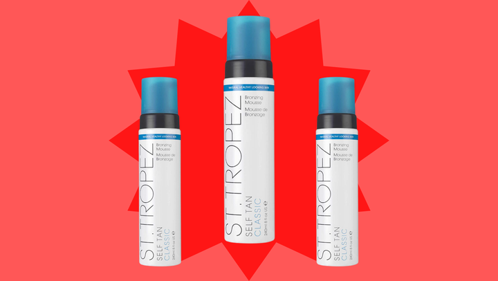 <a href="https://www.amazon.com/St-TROPEZ-Self-Bronzing-Mousse/dp/B003CFB3EC?tag=lourdesuribe-20&ascsubtag=62cda323e4b06e3d9bbb82de%2C-1%2C-1%2Cd%2C0%2C0%2Chp-fil-am%3D0%2C0%3A0%2C0%2C0%2C0" target="_blank" data-affiliate="true" role="link" data-amazon-link="true" rel="sponsored" class=" js-entry-link cet-external-link" data-vars-item-name="St. Tropez mousse self-tanner" data-vars-item-type="text" data-vars-unit-name="62cda323e4b06e3d9bbb82de" data-vars-unit-type="buzz_body" data-vars-target-content-id="https://www.amazon.com/St-TROPEZ-Self-Bronzing-Mousse/dp/B003CFB3EC?tag=lourdesuribe-20&ascsubtag=62cda323e4b06e3d9bbb82de%2C-1%2C-1%2Cd%2C0%2C0%2Chp-fil-am%3D0%2C0%3A0%2C0%2C0%2C0" data-vars-target-content-type="url" data-vars-type="web_external_link" data-vars-subunit-name="article_body" data-vars-subunit-type="component" data-vars-position-in-subunit="0">St. Tropez mousse self-tanner</a> is 30% off at Amazon for Prime Day.