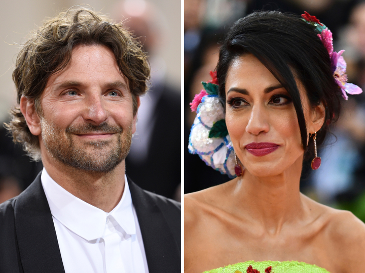 Bradley Cooper y Huma Abedin, en sendas imágenes de archivo.