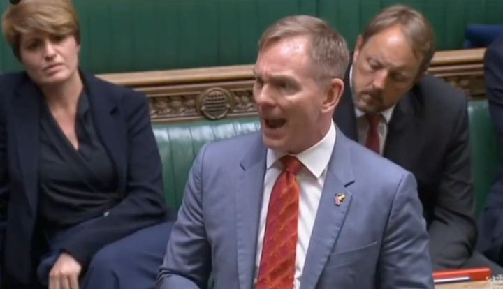 Chris Bryant attacked Boris Johnson after the government blocked Labour's no confidence vote today