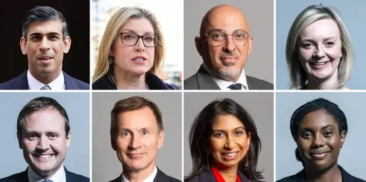 Los 8 candidatos a primer ministro de Reino Unido