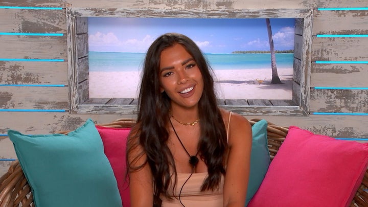 Gemma Owen in the Love Island villa