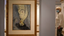 Israeli Museum Finds Sketches Hidden In Modigliani Painting Israeli Museum Finds Sketches Hidden In Modigliani Painting