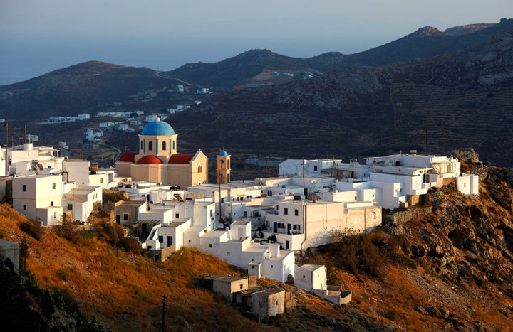 Αποψη της Χώρας Σερίφου