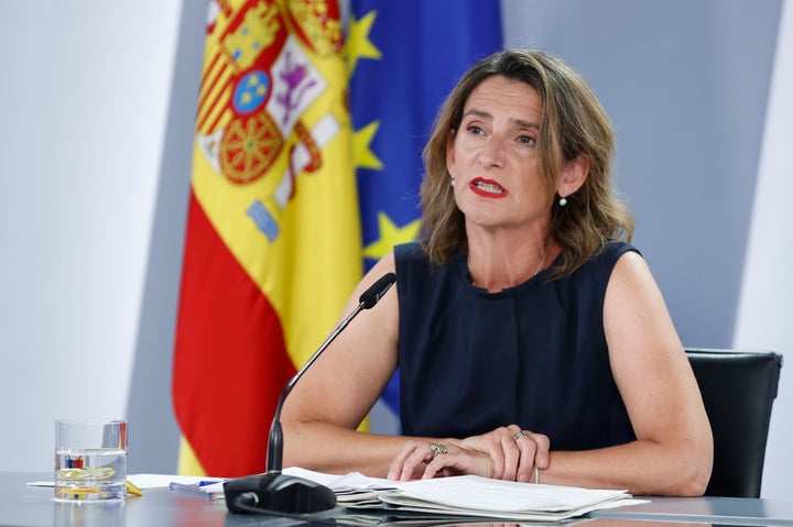 La vicepresidenta tercera del Gobierno y ministra para la Transición Ecológica y el Reto Demográfico, Teresa Ribera.