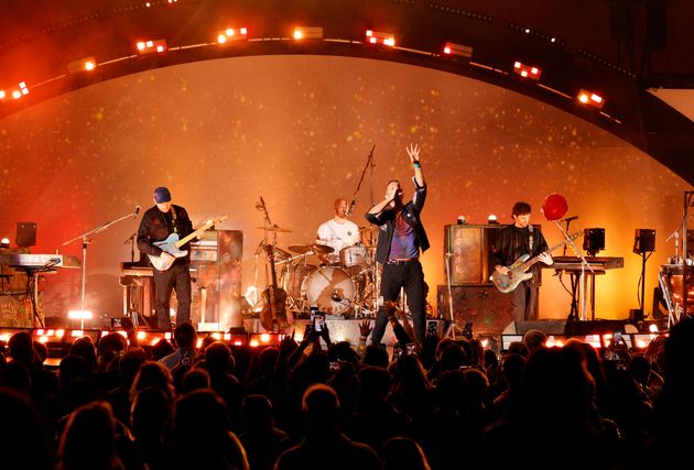 Concert de Coldplay à Los Angeles, le 23 octobre