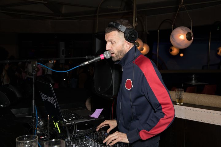 Tim Westwood performing a DJ set in 2019