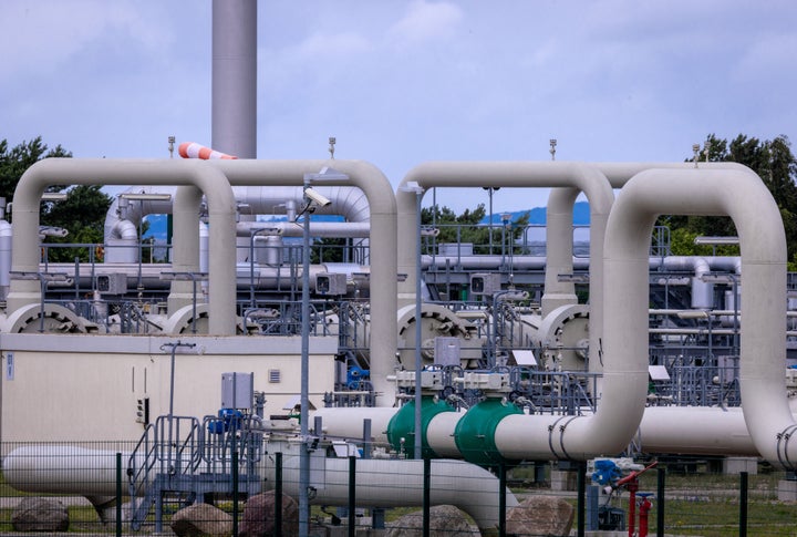 Instalaciones del Nord Stream en Alemania