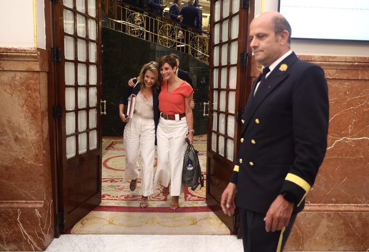 Raquel Sánchez e Isabel Rodríguez