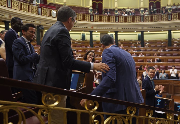 Patxi López y Pedro Sánchez