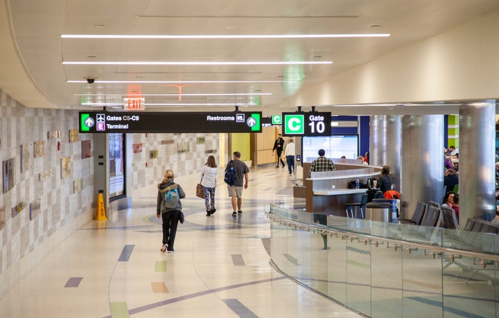 A terminal at Boston’s Logan Airport, AKA Rowdy’s playground.