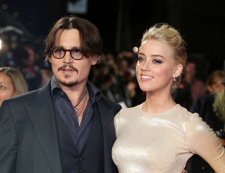 Depp and Heard were married for two years. 