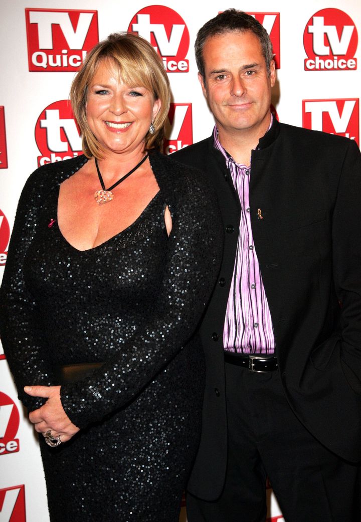 Fern Britton and Phil Vickery at the 2007 TV Choice Awards