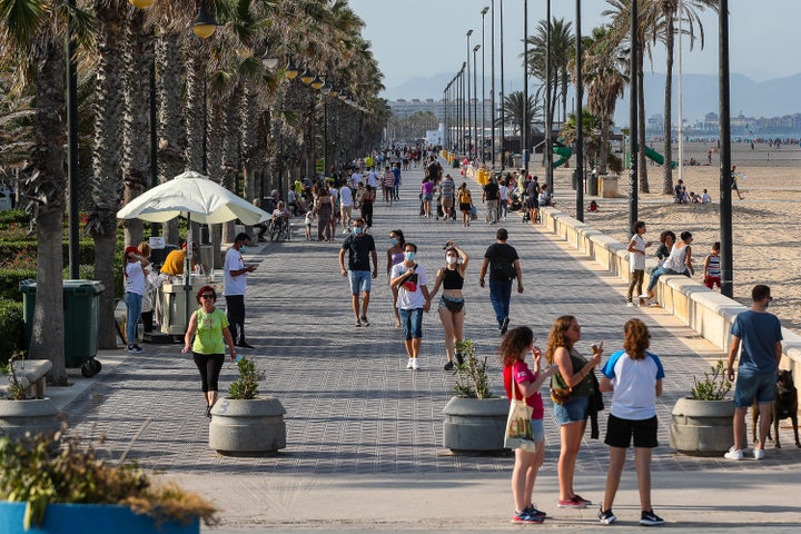 Playa de la Malvarrosa.