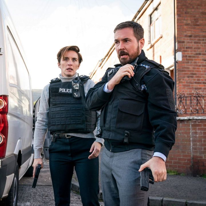 Line Of Duty stars Vicky McClure and Martin Compston