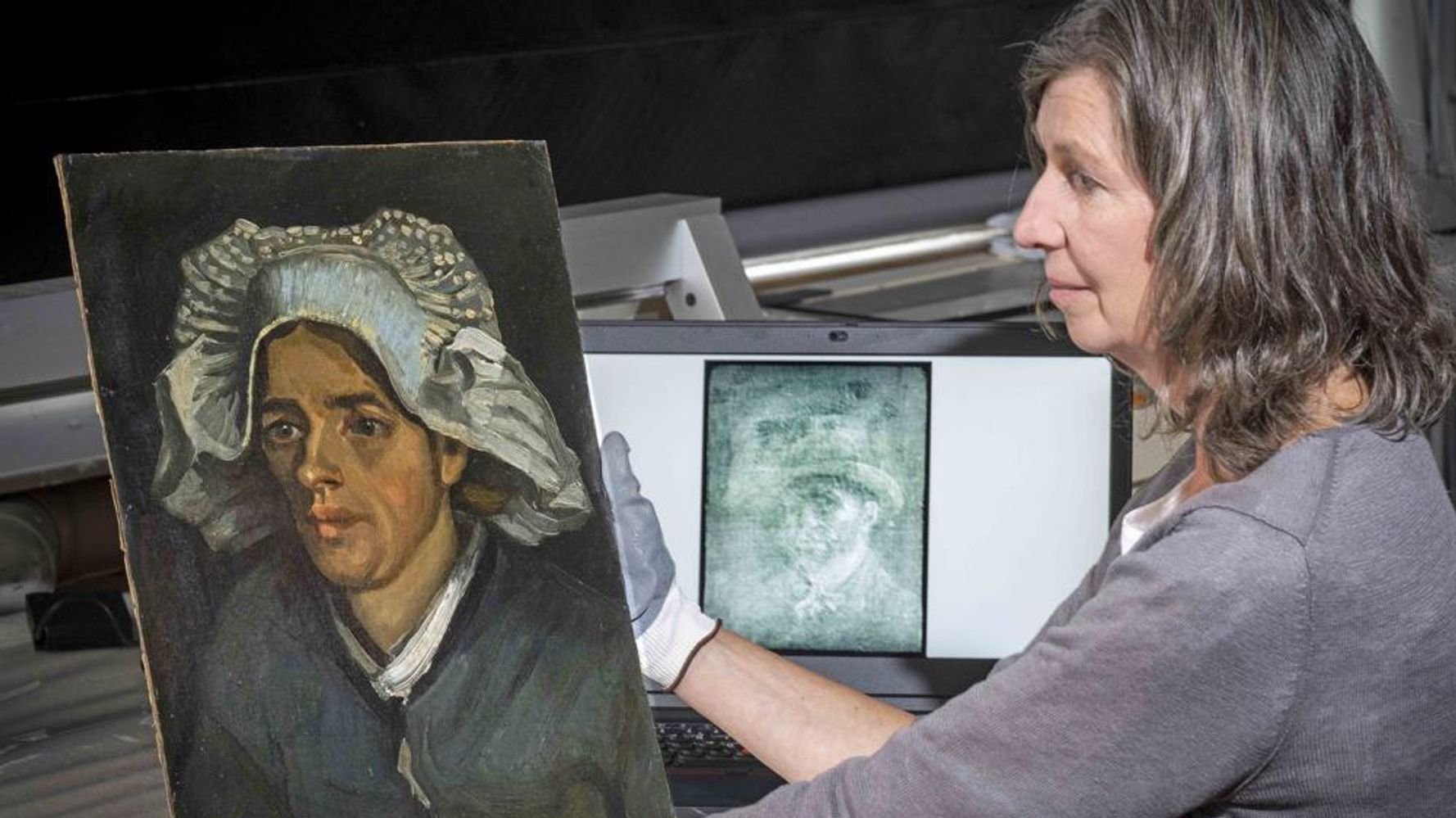 Un autoportrait inconnu de Van Gogh découvert derrière un autre tableau