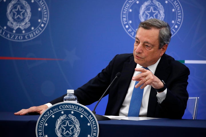 Imagen de archivo de Mario Draghi.