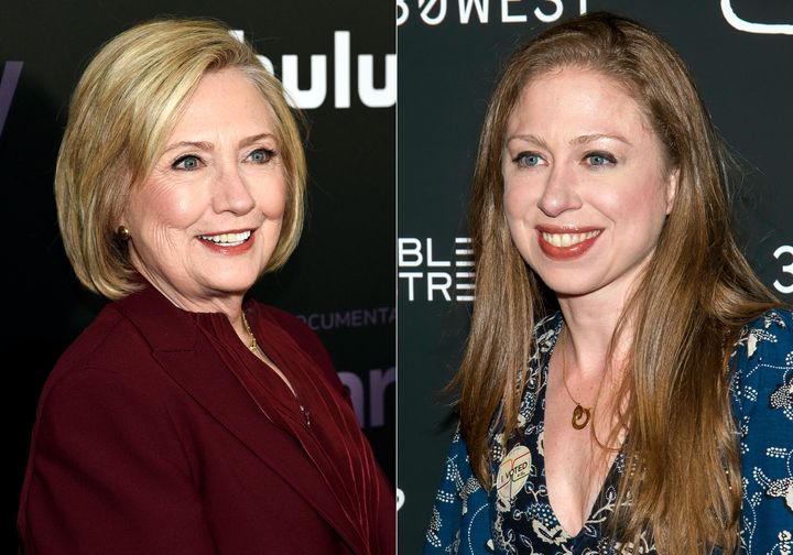  The Clintons will interview the likes of Kim Kardashian, Megan Thee Stallion and Gloria Steinem for a streaming series that debuts in two months. (Photos by Evan Agostini, left, and Charles Sykes/Invision/AP)