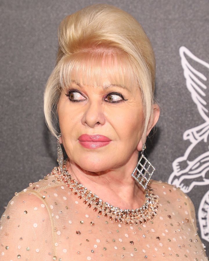 Ivana Trump attends the 2018 Angel Ball at Cipriani Wall Street in 2018 in New York City.