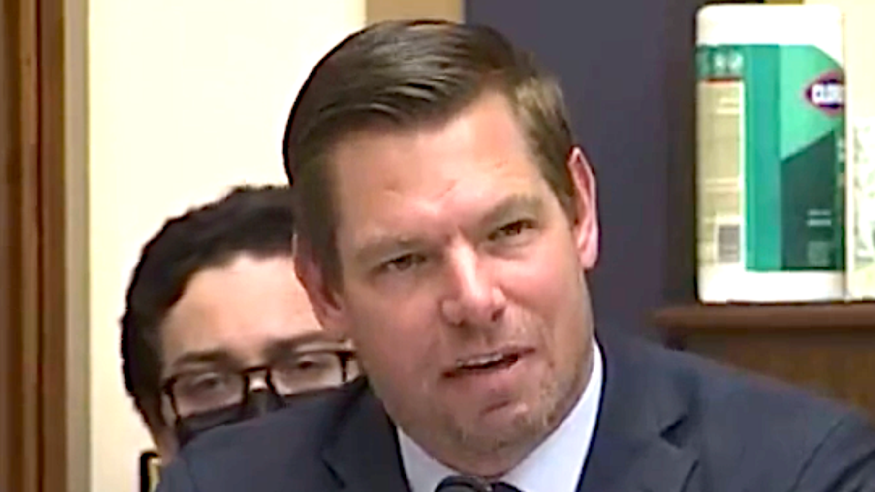 Eric Swalwell Accuses Jim Jordan Of Extending GOP War On Women To ‘War On Little Girls’ Eric Swalwell Accuses Jim Jordan Of Extending GOP War On Women To ‘War On Little Girls’