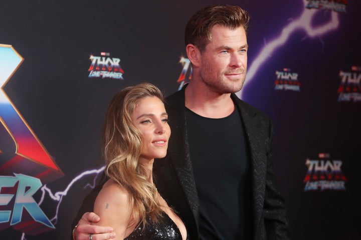 Chris Hemsworth and his wife Elsa Pataky