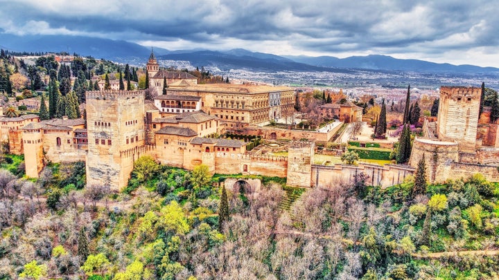 La Alhambra de Granada, Andalucía.