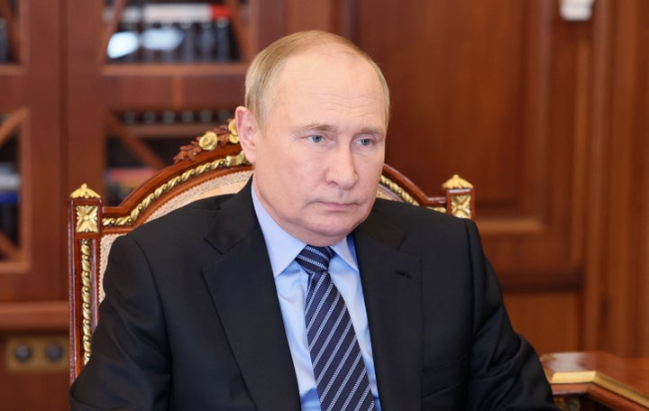 Putin, en una reciente reunión en su despacho