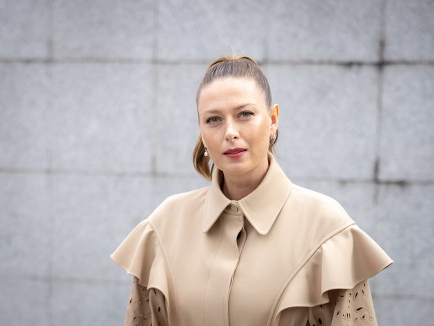 Maria Sharapova, ici à la Fashion Week de Paris, le 3 mars 2022.