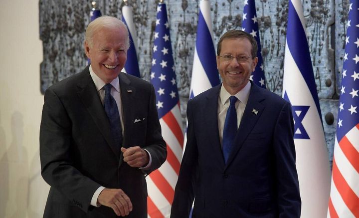 Οι πρόεδροι των ΗΠΑ και του Ισραήλ