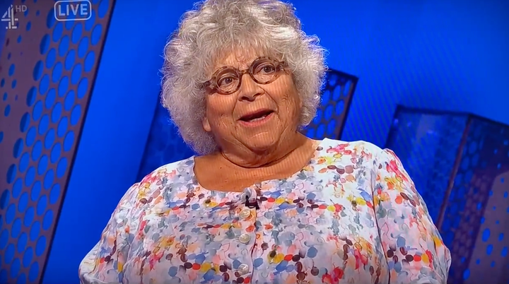 Miriam Margolyes returned to The Last Leg on Friday